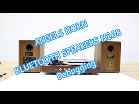 Angels Horn Wireless Bluetooth Bookshelf Speakers H268