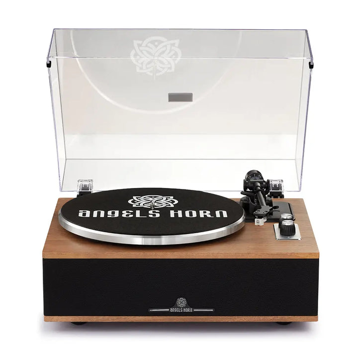 Angels Horn H019 Hi-Fi Bluetooth Turntable with Built-in Speakers