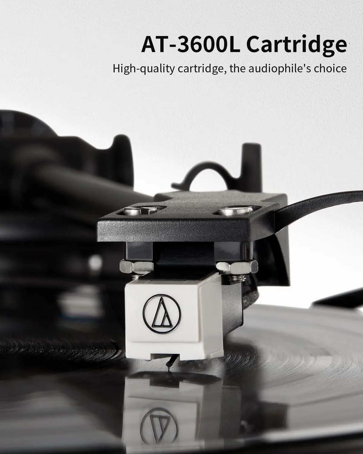 Angels Horn H00501 Hi-Fi Bluetooth Turntable with Stereo Bookshelf Speakers Angels Horn