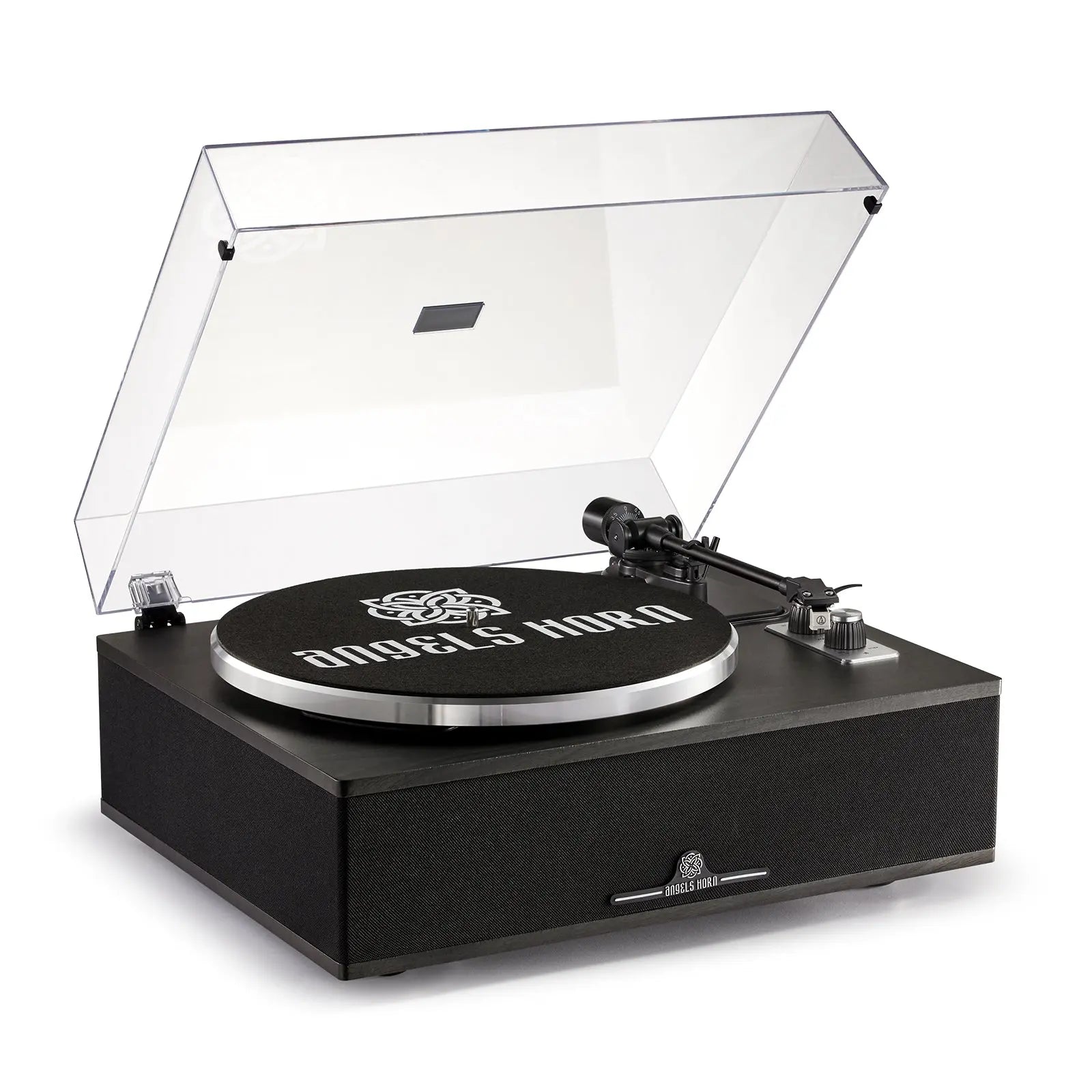 Angels Horn H019 Hi-Fi Bluetooth Turntable with Built-in Speakers vintage  record player