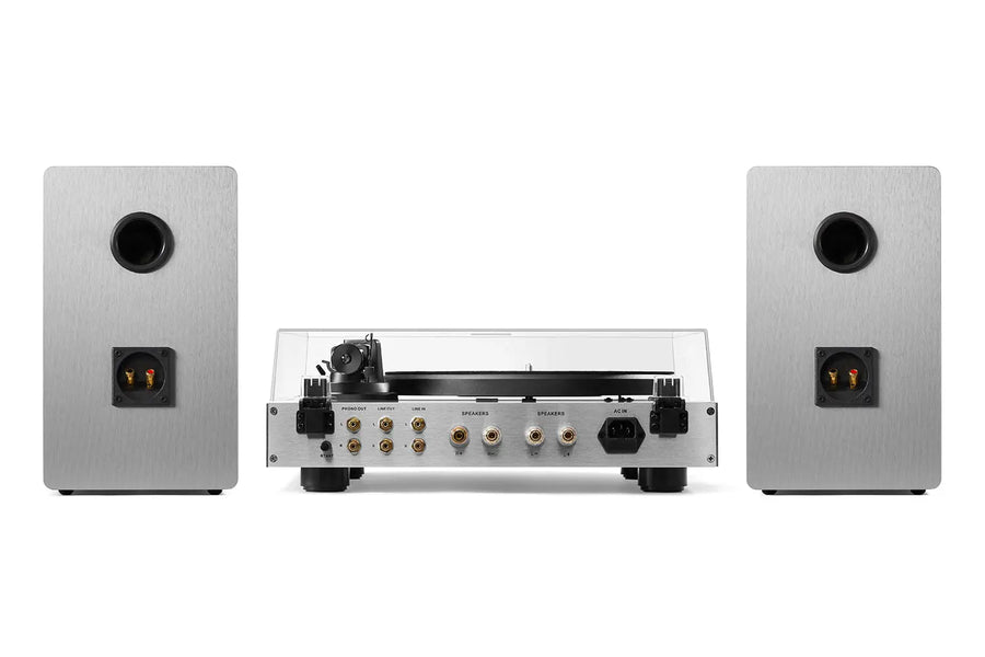 Angels Horn Phantom tonearm and AT-3600L cartridge close-up detail