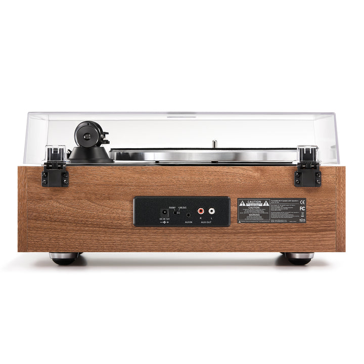 Angels Horn AH X200 Turntable Hi-Fi System with Built-in Speakers &amp; Bluetooth
