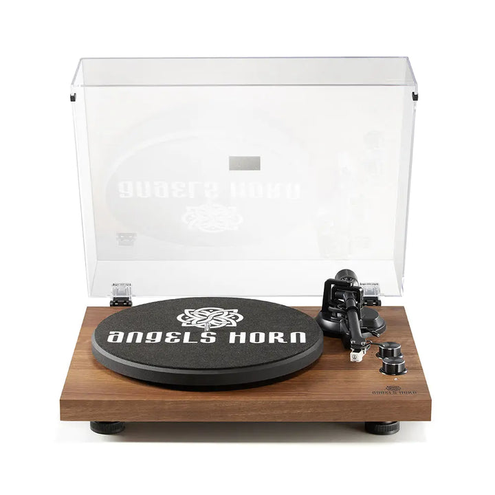 Angels Horn H00501 Hi-Fi Bluetooth Turntable with Stereo Bookshelf Speakers - AngelsHorn